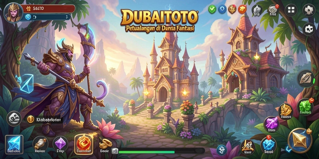 Tangkapan layar DUBAITOTO menampilkan aksi seru dalam permainan Adventure.