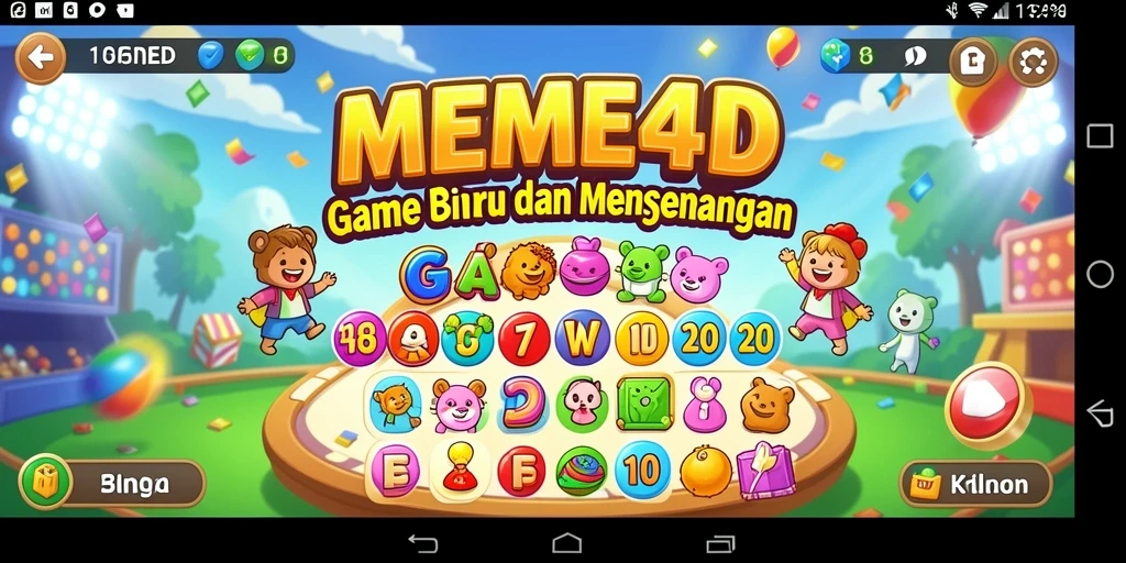 Tampilan screenshot gameplay MEME4D yang seru dan penuh aksi.