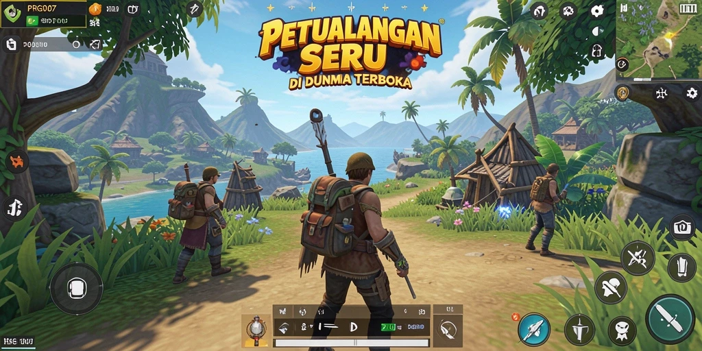 Tampilan luar biasa dari gameplay di dunia terbuka PRG007