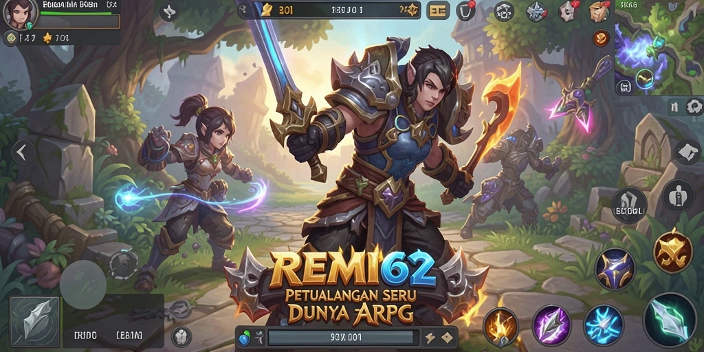 Tampilan menarik dari gameplay <strong>REMI62</strong> dengan aksi yang mendebarkan.