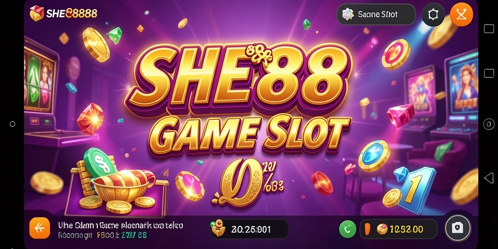 Tampilan gameplay <strong>SHE888</strong> yang seru dan penuh warna.