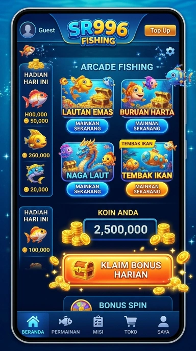 Tampilan antarmuka sr996 yang intuitif dan mudah digunakan.